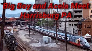 Thumbnail: Union Pacific Big Boy 4014 Stops in Harrisburg Pennsylvania 7/7/26