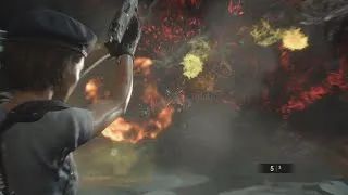 Thumbnail: Beating the Inferno Nemesis final boss in Resident Evil 3 Remake (Free From Fear Remix)