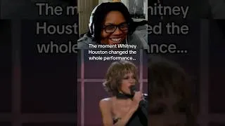 Thumbnail: Whitney Houston KILLED This Michael Jackson Tribute 😮‍💨 #shorts