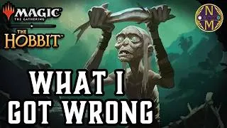 Thumbnail: What I Got Wrong About The Hobbit | Magic: the Gathering