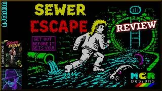 Thumbnail: Sewer Escape : Homebrew from 2026 - on the ZX Spectrum 48K !! with Commentary
