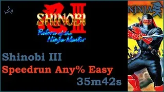 Thumbnail: [PB] Shinobi III Any% Easy - 35m42s RTA
