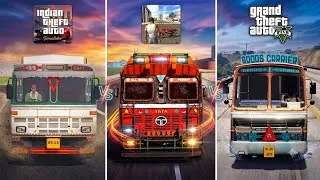 Thumbnail: Evolution of Indian Trucks in Indian GTA Mods & Games 🚛📊 #gaming 
