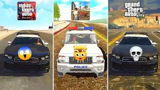 Thumbnail: Evolution of Police Cars in Indian GTA Games 🤯 (Who is Best?)#gaming 