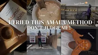 Thumbnail: New Books&Life Reset+Planning My Glow-Up| My Gas Finished While Cooking,Trying a ‘New’ Amala Method.