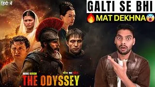 Thumbnail: The Odyssey Movie Review Hindi 🤯 | Christopher Nolan's Masterpiece or Mistake?