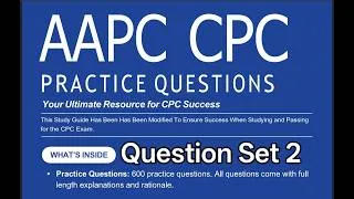 Thumbnail: AAPC CPC Practice Questions 2026 | 150 Questions with Answers | CPC Exam Preparation Set 2