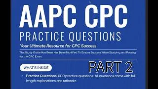 Thumbnail: AAPC CPC PRACTICE QUESTIONS  50-100  Questions Part 2