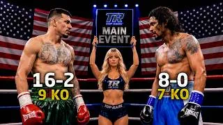 Thumbnail: Gilberto Mendoza (USA) vs Matthew Griego (USA) - Full Fight Highlights