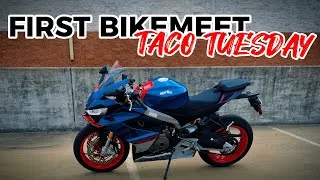 Thumbnail: BEGINNERS FIRST BIKE MEET | RS660 MOTOVLOG