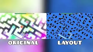 Thumbnail: "limbo but uwu ig idk" Original vs Layout | Geometry Dash Comparison