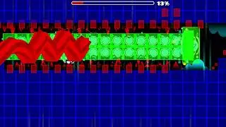 Thumbnail: "Silent Clubstep" Hitboxes & Player Trail | Geometry Dash Comparison