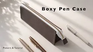 Thumbnail: Can You Guess This Gusset Structure? | Making a Boxy Pen Case (Pattern PDF)