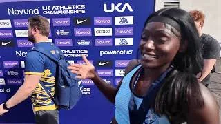 Thumbnail: Daryll Neita says changes have helped | Novuna British Athletics Championships 2025 | NLTV Athletics