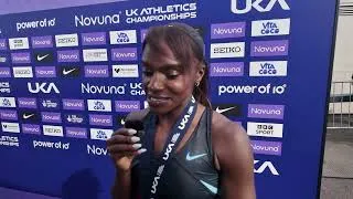 Thumbnail: Dina Asher-Smith upbeat on her form | Novuna British Athletics Championships 2025 | NLTV Athletics