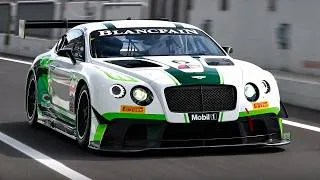 Thumbnail: Onboard the first gen. Bentley Continental GT3 racecar feat. AMAZING Twin Turbo V8 Sounds!