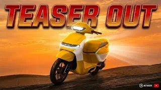 Thumbnail: Ather EL01 Teaser OUT NOW! 🔥 New Budget Electric Scooter Revealed | August 29 Launch