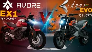 Thumbnail: ​Avore EX1 vs Oben Rorr Evo: FULL Comparison! ⚡ Best Electric Bike Under ₹1.25 Lakh?