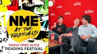Thumbnail: Radio Free Alice talk touring with Geese and debut album 'What's In Between' at Reading 2026