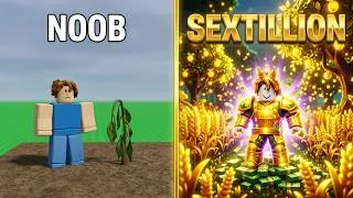 Thumbnail: I Went From NOOB to SEXTILLION in Roblox Greedy Growers!