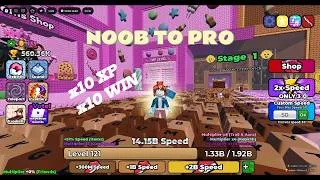 Thumbnail: Bắt Đầu Từ NOOB Tới PRO Với x10 XP Trong Roblox +1 Speed Keyboard Escape!