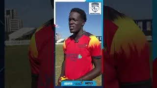 Thumbnail: Gerald Olipa - 🇺🇬Cricket Cranes all-rounder | ICC Challenge League B 🏏 #golocal