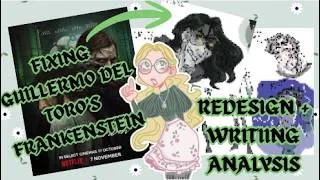 Thumbnail: REDESIGNING FRANKENSTEIN (2025) - art, commentary, literary analysis, rant