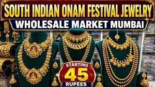 Thumbnail: Nakshi Imitation jewellery Wholesale Market Mumbai Cheap & Best Temple Jewellery Manufacturer Mumbai