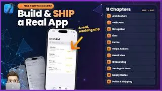 Thumbnail: SwiftUI Full Course 2026 — Build & Ship a Real iOS App (iOS 26)