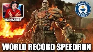 Thumbnail: WORLD RECORD RESIDENT EVIL REQUIEM SPEEDRUN is INSANE!!!
