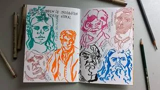 Thumbnail: SKETCHBOOK TOUR - Friesmuseum, Harry Potter & art school