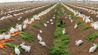 Thumbnail: Millions Of Rabbits Are Raised By Farmers For Meat Each Year — Rabbit Meat Processing In Factory