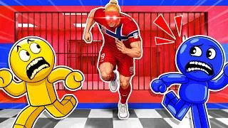 Thumbnail: Verity vs. Falsity Escape ERLING HAALAND & RONALDO PRISON in ROBLOX!
