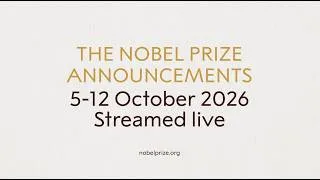 Thumbnail: Coming up: The Nobel Prize Announcements 2026