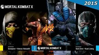 Thumbnail: MK-MK1 Scorpion VS Sub-Zero Evolution in All Mortal Kombat Games #65EHW