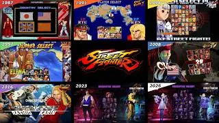 Thumbnail: Evolution of Street Fighter Character Select Screen (1987-2026 so far) [S3 Ingrid DLC]