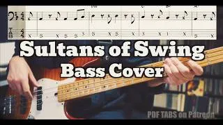 Thumbnail: Dire Straits - Sultans of Swing (Bass Cover with TABS) *Get the PDF on Patreon