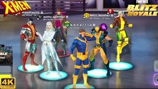 Thumbnail: X-Men Blitz Six Stack - Fortnite Blitz Royale (4K 60FPS)
