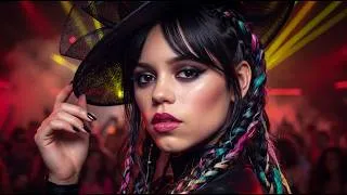Thumbnail: Dark Retro House 2026 | Red Lights, Yellow Lasers & 80s Nightclub
