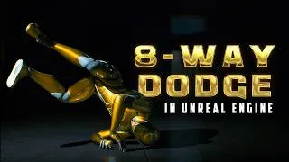 Thumbnail: The RIGHT Way to Make an 8-Way Dodge in Unreal Engine 5