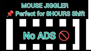 Thumbnail: MOUSE JIGGLER  |  8 Hours | Perfect for Office Hours | LESS ENERGY