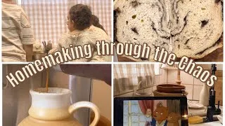 Thumbnail: Real Homemaking in choas day in the life with four kids! 