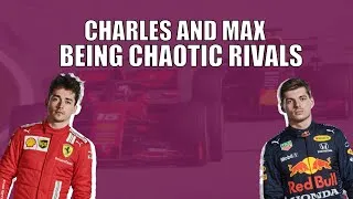 Thumbnail: Charles LECLERC and Max VERSTAPPEN being CHAOTIC RIVALS for 6 MINUTES STRAIGHT