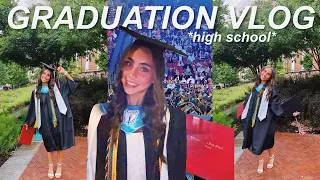 Thumbnail: I GRADUATED HIGH SCHOOL!! *graduation + grad party grwm/vlog*