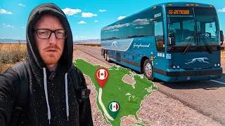 Thumbnail: I Took the Greyhound Bus From Canada to Mexico. 3 Days of HELL.