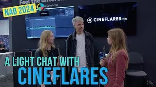 Thumbnail: NAB 2024: A Light Chat With Cineflares