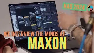 Thumbnail: NAB 2024: We Interview The Minds at Maxon