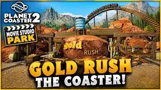Thumbnail: The GOLD RUSH Coaster is coming to Movie Studio Park!