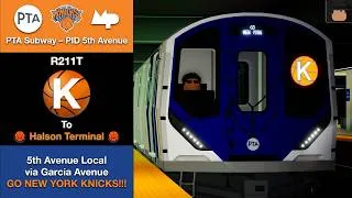 Thumbnail: PTA Subway | R211T "(K)nicks Special" Local Train Drive | Union Turnpike → Halson Terminal