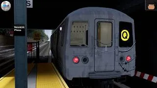 Thumbnail: MTAoR - BMT/IND Lines: Coney Island bound R46 (Q) Local Train @ Newkirk Plaza